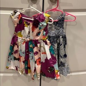 Two 2T dresses. Like new